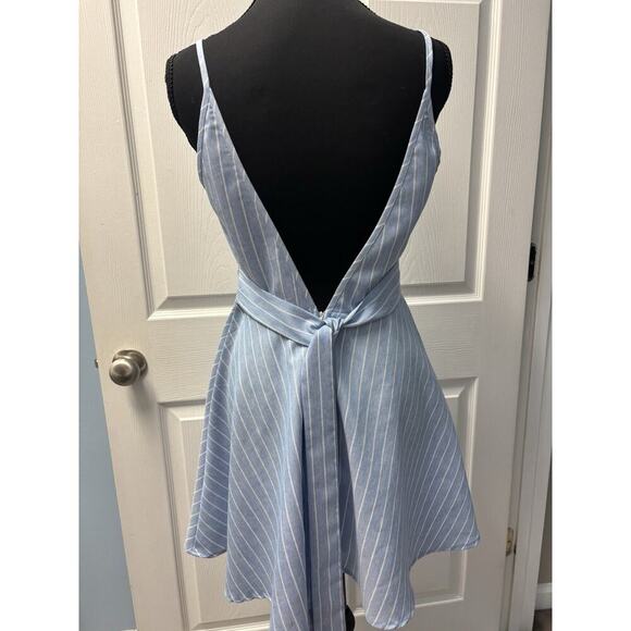 Zaful Blue And White Dress Small - Picture 3 of 5